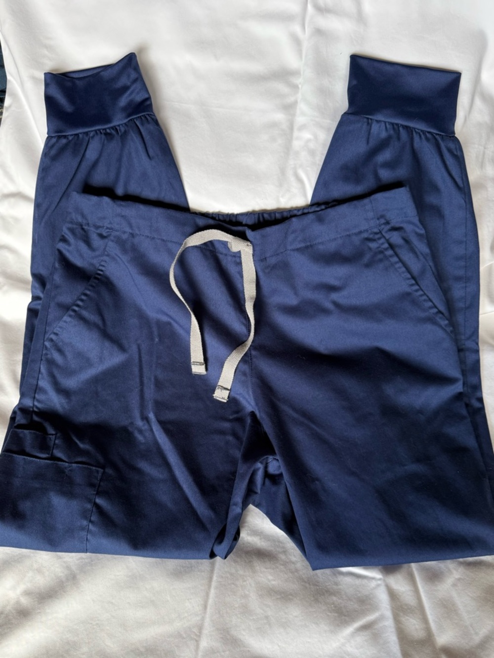 Wink Women’s Navy Drawstring Jogger Scrub Pants